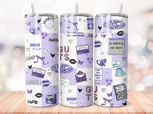 OR music inspired tumbler - Glamorous Boutique