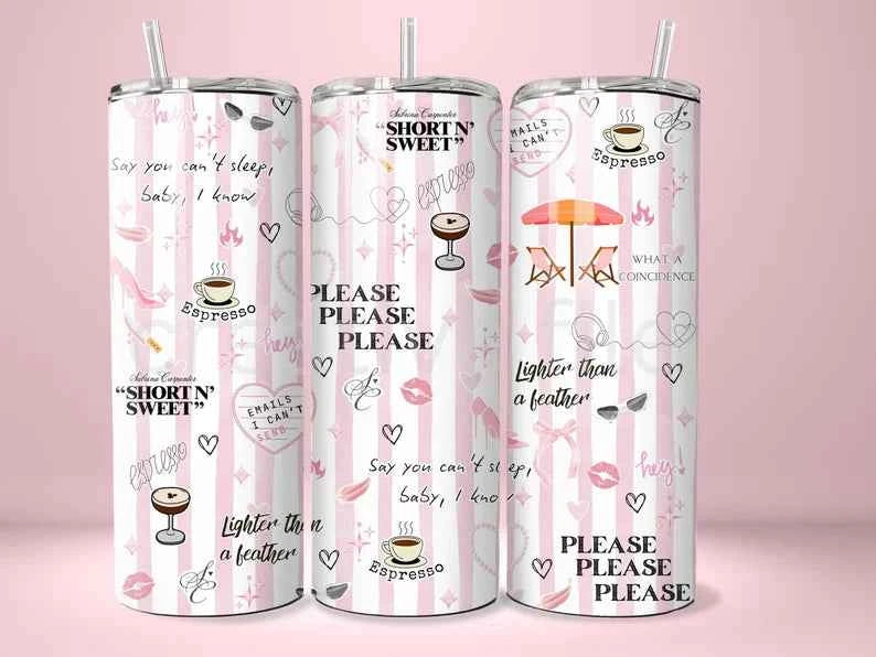 SC music inspired tumbler - Glamorous Boutique