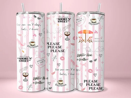 SC music inspired tumbler - Glamorous Boutique