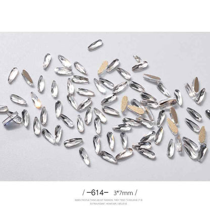 Nail Art Rhinestones Glitter Nail Art