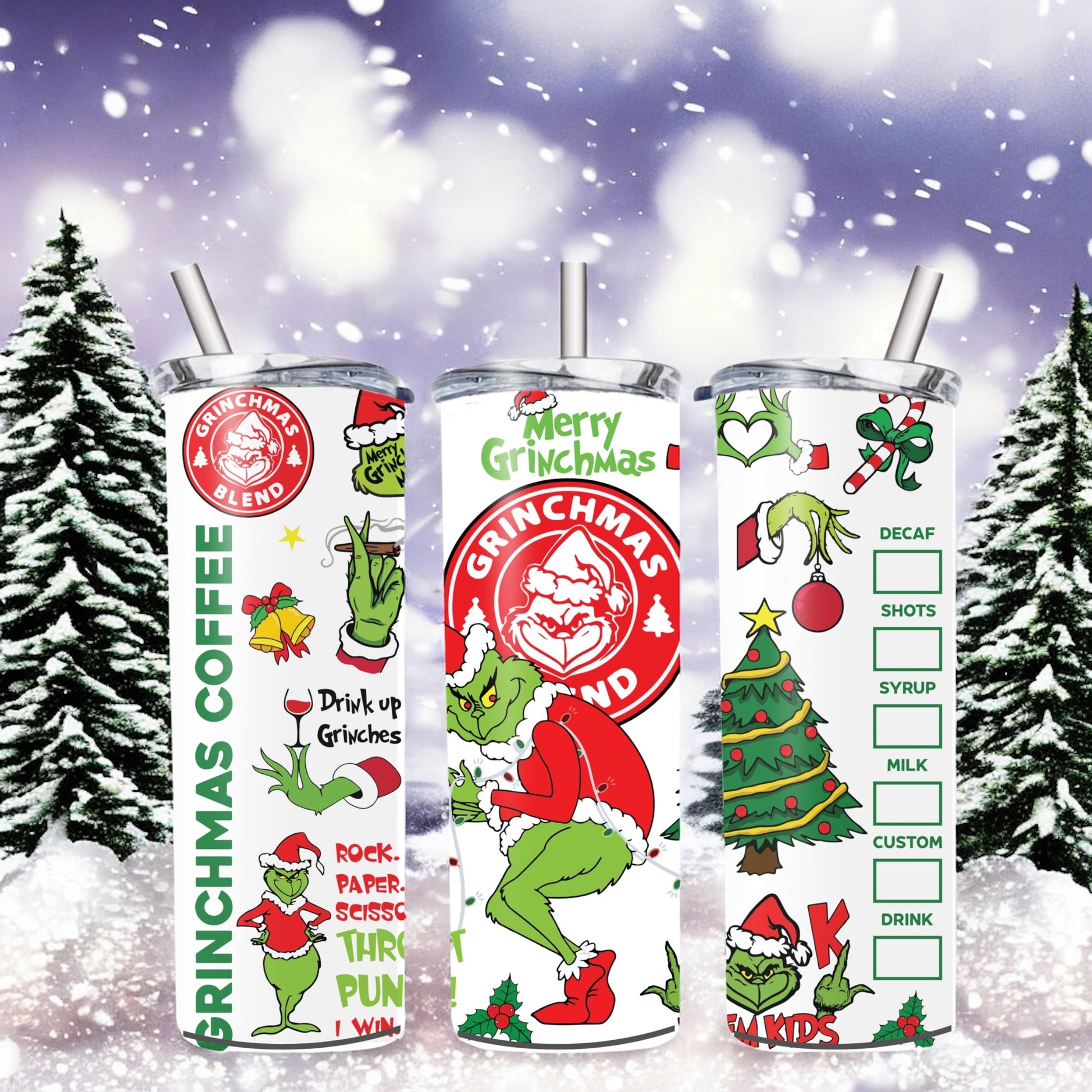 Mean monster coffee 20oz tumbler - Glamorous Boutique