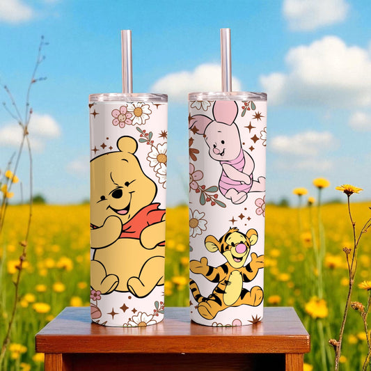 Honey bear and friends tumblers 15/20oz - Glamorous Boutique