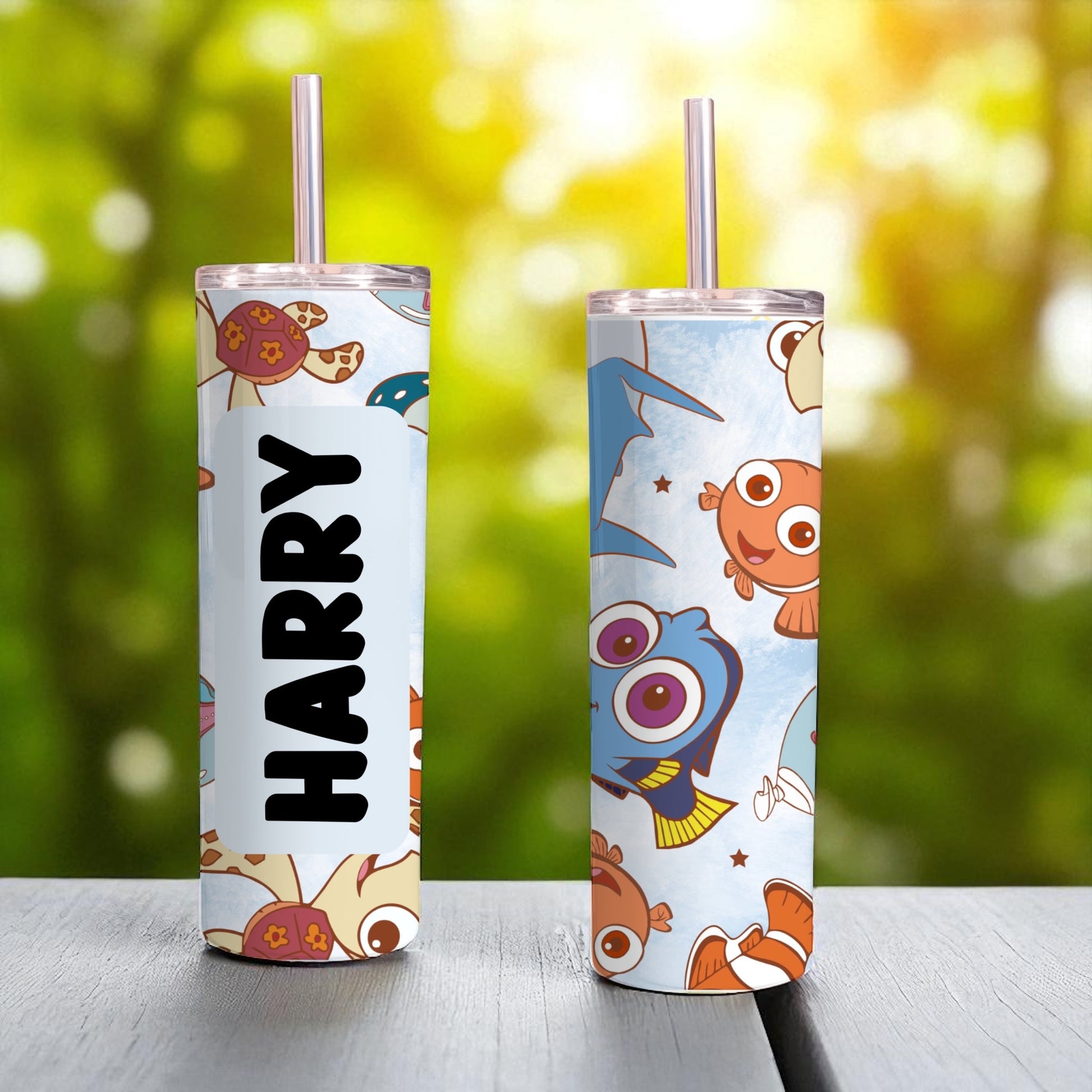 fish friends tumblers 15/20oz - Glamorous Boutique