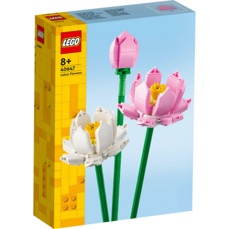 Lego Botanicals 40647 Lotus Flowers Building Toy Gift for Ages 8 & Up - Glamorous Boutique