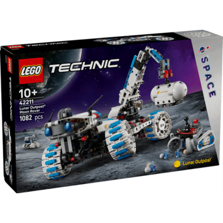 Lego Technic 42211 Lunar Outpost Moon Rover Space Vehicle for Ages 10+ - Glamorous Boutique