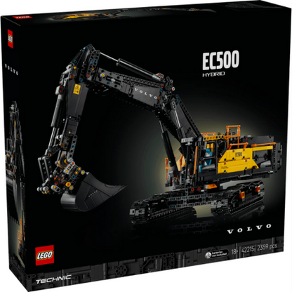 Lego Technic 42215 Volvo EC500 Hybrid Excavator for Adults Ages 18+ - Glamorous Boutique