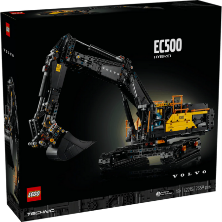 Lego Technic 42215 Volvo EC500 Hybrid Excavator for Adults Ages 18+ - Glamorous Boutique