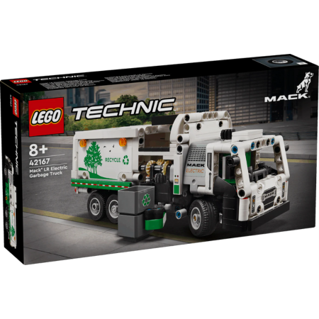 Lego Technic 42167 Mack Electric Garbage Truck Model for Ages 8 and Up - Glamorous Boutique