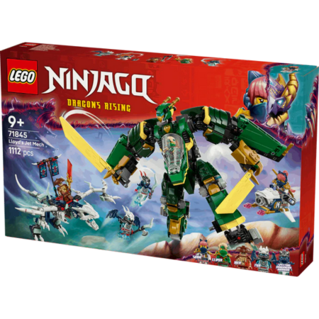 Lego Ninjago 71845 Lloyd’s Jet Mech Buildable Playset for Age 9 and Up - Glamorous Boutique