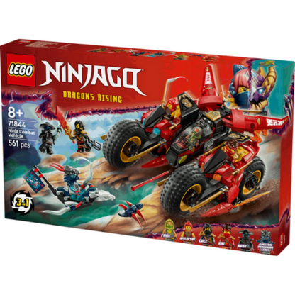 Lego Ninjago 71844 Ninja Combat Vehicle Toy Playset for Ages 8 and Up - Glamorous Boutique