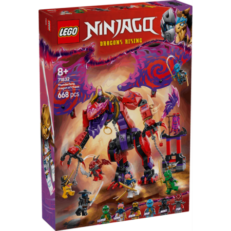 Lego Ninjago 71832 Thunderfang Dragon of Chaos Toy for Ages 8 and Up - Glamorous Boutique