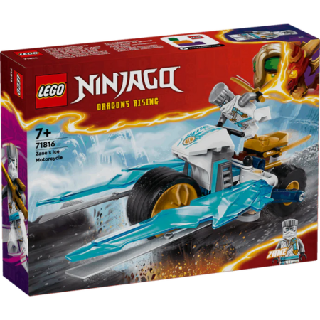 Lego Ninjago 71816 Zane's Ice Motorcycle Toy Playset for Ages 7 and Up - Glamorous Boutique