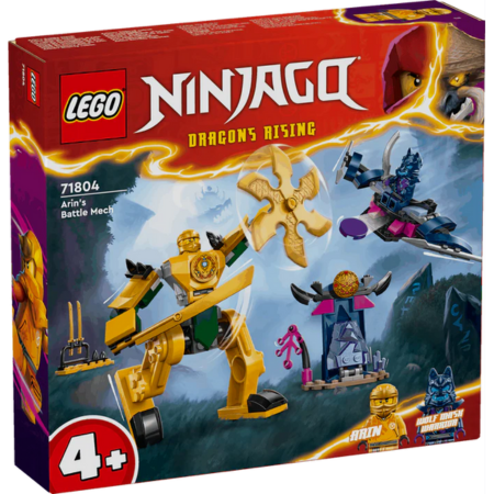 Lego Ninjago 71804 Arin's Battle Mech Toy Playset for Ages 4 and Up - Glamorous Boutique