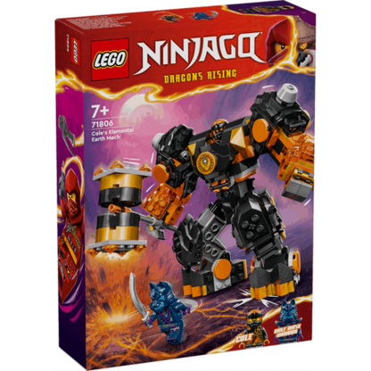 Lego Ninjago 71806 Cole's Elemental Earth Mech Playset for Ages 7 & Up - Glamorous Boutique