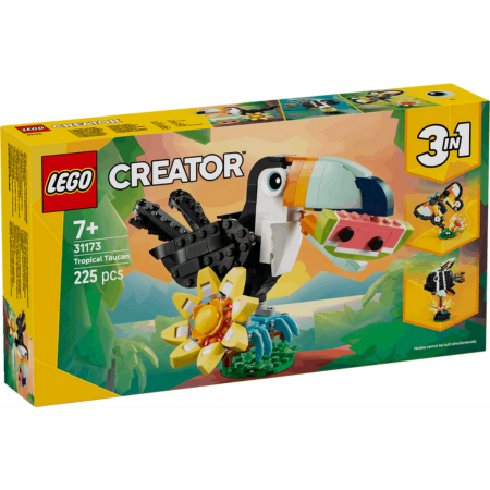 Lego Creator 3 in 1 31173 Wild Animals: Tropical Toucan for Age 7 & Up - Glamorous Boutique