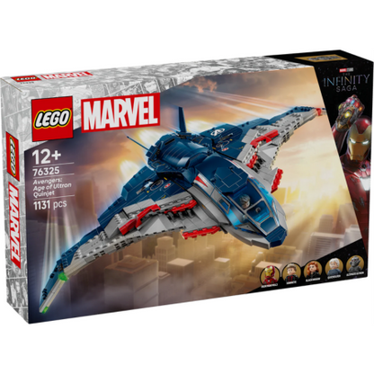 Lego Marvel 76325 Avengers: Age of Ultron Quinjet for Ages 12 and Up - Glamorous Boutique