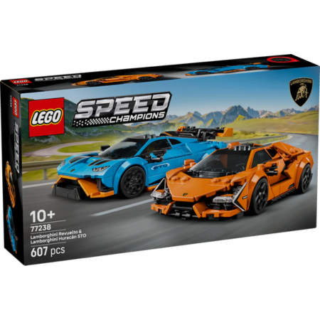 Lego Speed Champions 77238 Lamborghini Revuelto & Huracán STO Ages 10+ - Glamorous Boutique