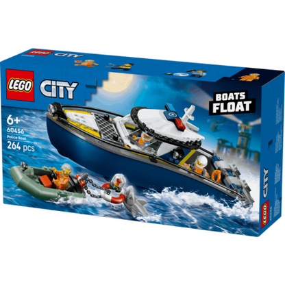 Lego City Police 60456 Police Boat Chase Toy Playset for Ages 6 and Up - Glamorous Boutique
