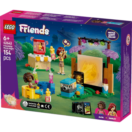 Lego Friends 42642 Friendship Movie Night Buildable Playset for Age 6+ - Glamorous Boutique