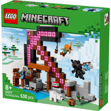 Lego Minecraft 21277 The Pickaxe Mine Buildable Playset for Age 8 & Up - Glamorous Boutique