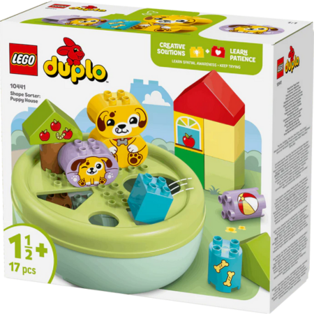 Lego Duplo 10441 My First Shape Sorter: Puppy House for Ages 18M & Up - Glamorous Boutique
