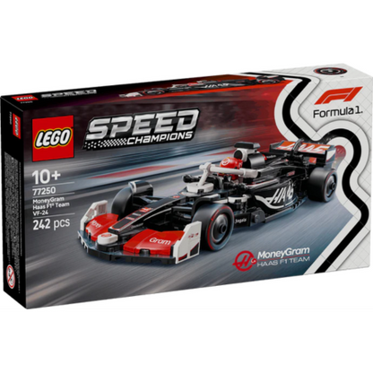 Lego Speed Champions 77250 MoneyGram Haas F1 Team VF-24 Race Car 10+ - Glamorous Boutique