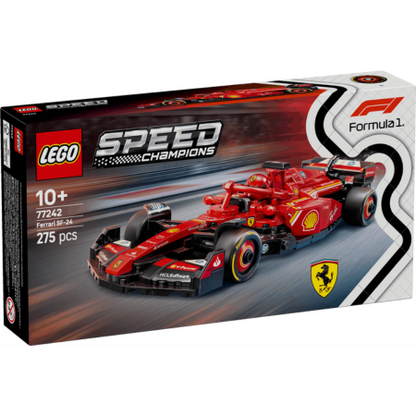 Lego Speed Champions 77242 Ferrari SF-24 F1 Race Car for Ages 10 & Up - Glamorous Boutique