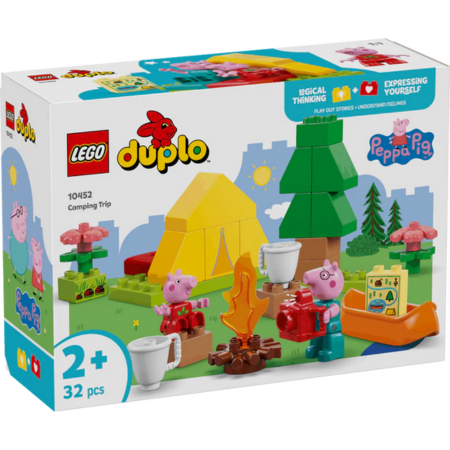Lego Duplo 10452 Peppa Pig Camping Trip Toy for Toddlers Ages 2 and Up - Glamorous Boutique
