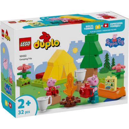 Lego Duplo 10452 Peppa Pig Camping Trip Toy for Toddlers Ages 2 and Up - Glamorous Boutique