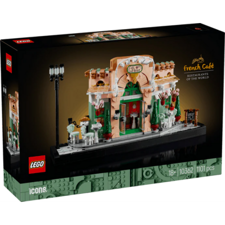 Lego Icons 10362 French Cafe Building Set for Adults Ages 18 and Up - Glamorous Boutique