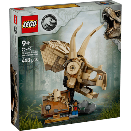 Lego Jurassic World 76969 Dinosaur Fossils: Triceratops Skull Ages 9+ - Glamorous Boutique
