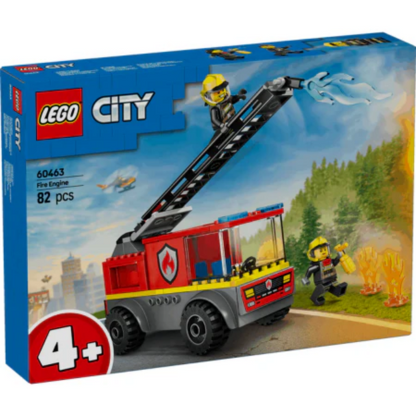 Lego City 60463 Fire Ladder Truck Buildable Playset for Ages 4 and Up - Glamorous Boutique