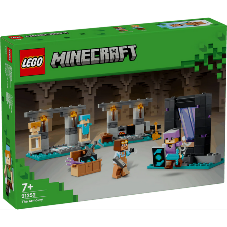 Lego Minecraft 21252 The Armoury Buildable Toy Playset for Ages 8 & Up - Glamorous Boutique