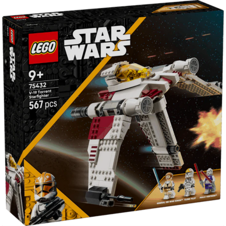 Lego Star Wars 75432 V-19 Torrent Starfighter Buildable Set for Age 9+ - Glamorous Boutique