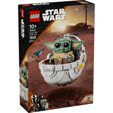 Lego Star Wars 75403 Grogu with Hover Pram Playset for Ages 10 and Up - Glamorous Boutique