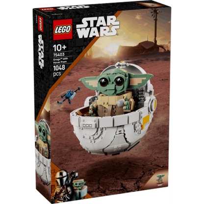 Lego Star Wars 75403 Grogu with Hover Pram Playset for Ages 10 and Up - Glamorous Boutique