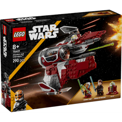 Lego Star Wars 75401 Ahsoka's Jedi Interceptor Playset for Ages 8 & Up - Glamorous Boutique