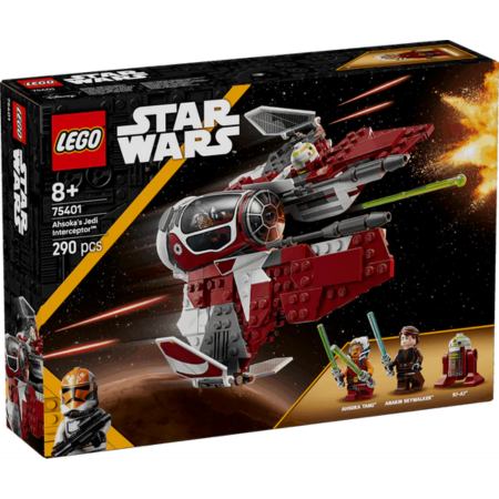 Lego Star Wars 75401 Ahsoka's Jedi Interceptor Playset for Ages 8 & Up - Glamorous Boutique