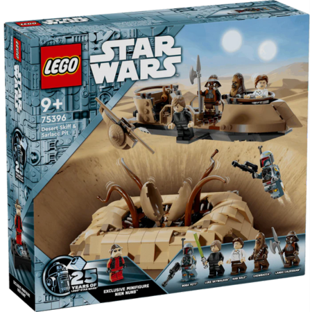 LEGO Star Wars 75396 Desert Skiff & Sarlacc Pit Playset for Age 9 & Up - Glamorous Boutique