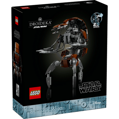 Lego Star Wars 75381 Droideka 25th Anniversary Set for Adults Ages 18+ - Glamorous Boutique
