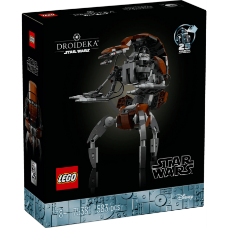 Lego Star Wars 75381 Droideka 25th Anniversary Set for Adults Ages 18+ - Glamorous Boutique
