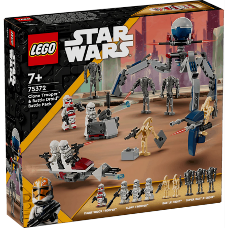 Lego Star Wars 75372 Clone Trooper & Battle Droid Battle Pack Ages 7+ - Glamorous Boutique