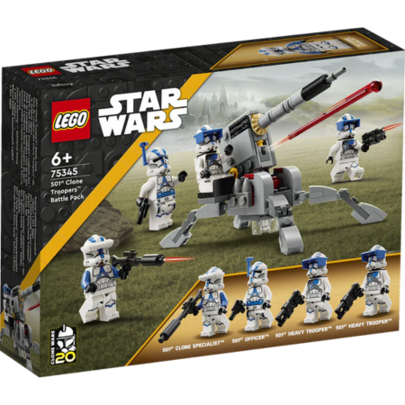 Lego Stars Wars 75345 501st Clone Troopers Battle Pack for Ages 6 & Up - Glamorous Boutique