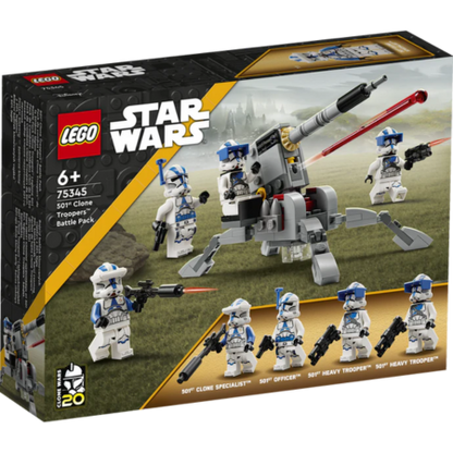 Lego Stars Wars 75345 501st Clone Troopers Battle Pack for Ages 6 & Up - Glamorous Boutique