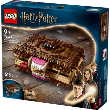 Lego Harry Potter 76449 Chomping Monster Book of Monsters for Ages 9+ - Glamorous Boutique