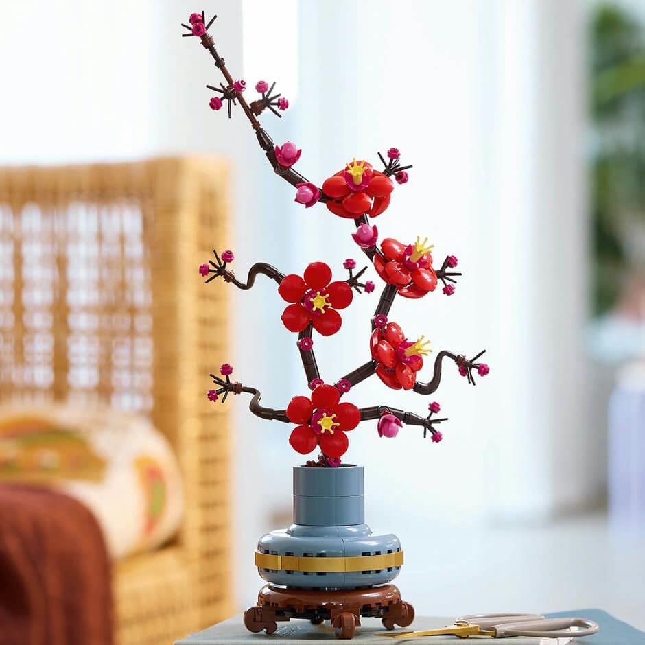 Lego Botanicals 10369 Plum Blossom Building Set for Adults Age 18 & Up - Glamorous Boutique
