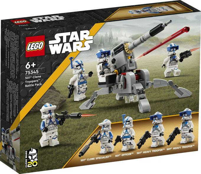 Lego Stars Wars 75345 501st Clone Troopers Battle Pack for Ages 6 & Up - Glamorous Boutique