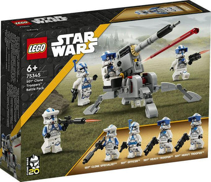 Lego Stars Wars 75345 501st Clone Troopers Battle Pack for Ages 6 & Up - Glamorous Boutique