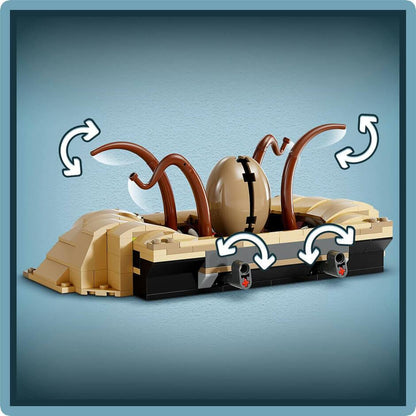 LEGO Star Wars 75396 Desert Skiff & Sarlacc Pit Playset for Age 9 & Up - Glamorous Boutique
