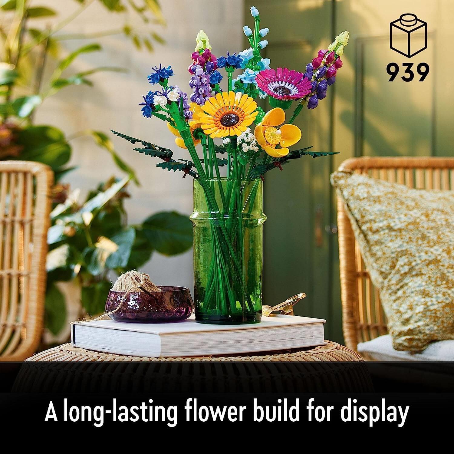 Lego Botanicals 10313 Wildflower Bouquet Set for Adults Ages 18 and Up - Glamorous Boutique